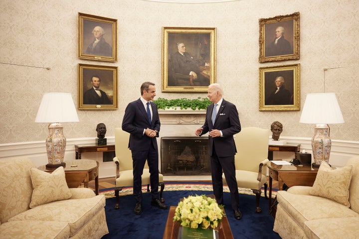 K. Mitsotakis - J. Biden