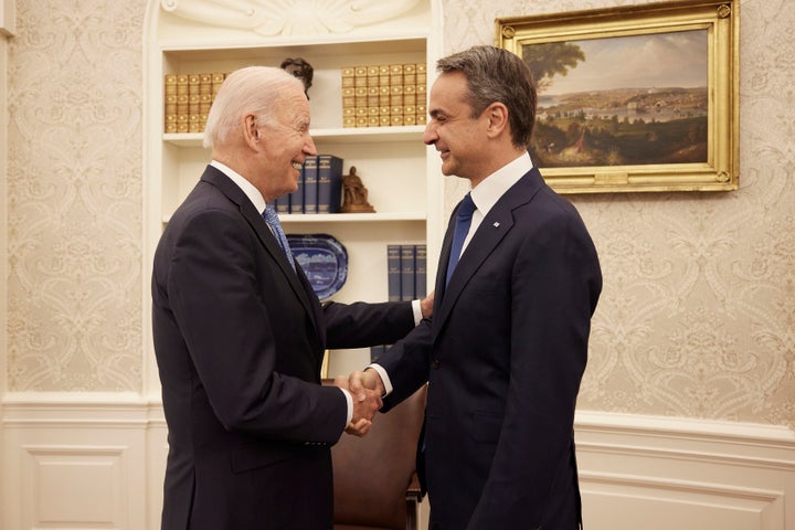 K. Mitsotakis - J. Biden