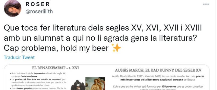 Las explicaciones virales de una profesora.