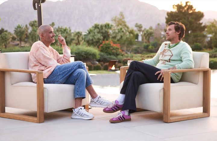 Harry Styles sat down with Zane Lowe for an Apple Music 1 interview