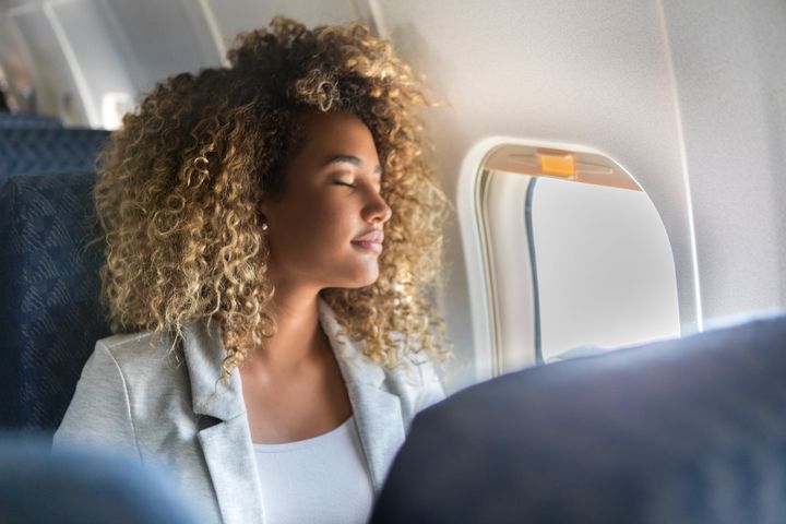 If you want to look this fresh after your next flight, follow these dermatologists' tips.