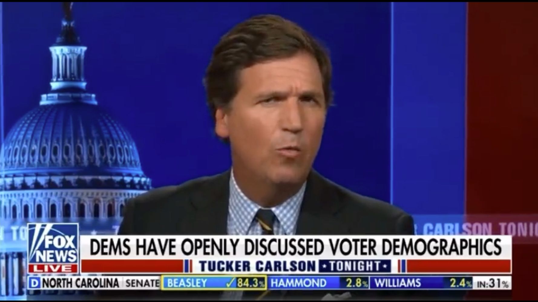 Tucker Carlson ‘Not Sure’ About Great Replacement Theory After Pushing It 400 Times
