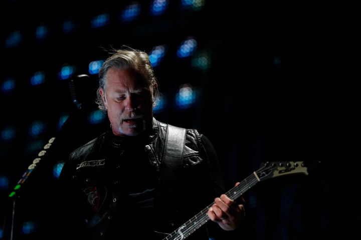 James Hetfield, en una imagen de archivo.