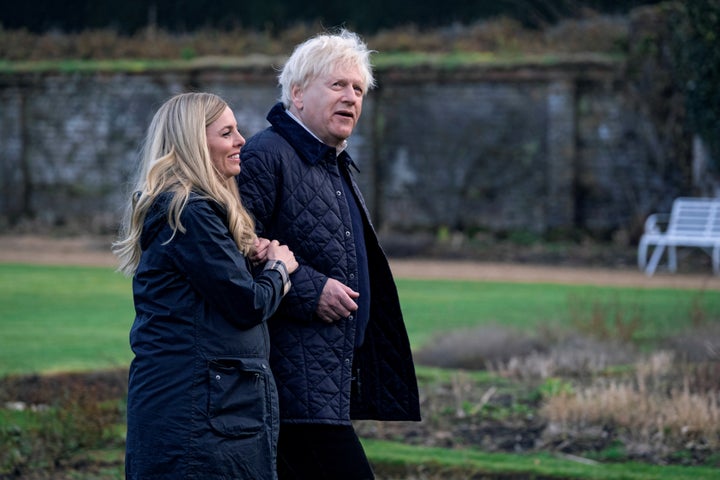 Sir Kenneth Branagh as Boris Johnson in This England