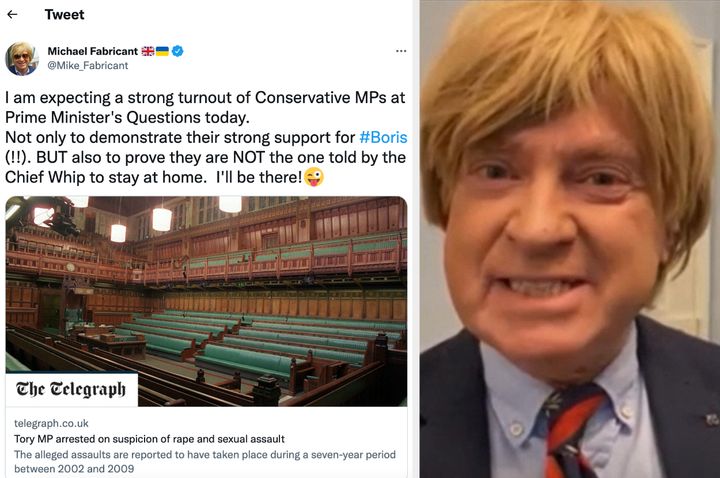 Michael Fabricant and his Twitter joke