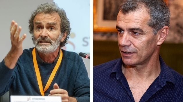 Fernando Simón y Toni Cantó.