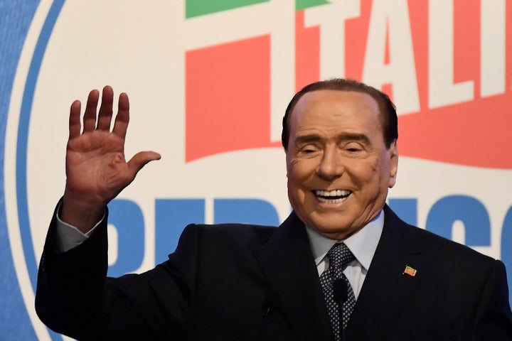 El ex primer ministro italiano Silvio Berlusconi.