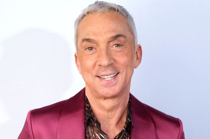 Bruno Tonioli pictured backstage on the 2022 Strictly tour