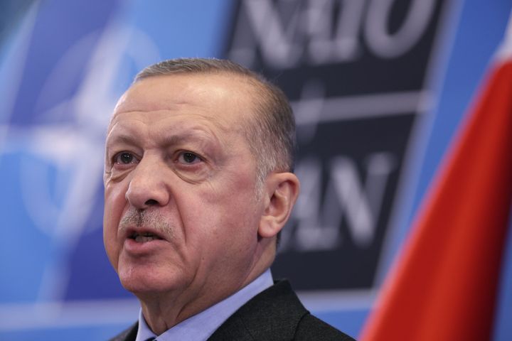 El mandatario turco, Recep Tayyip Erdogan.