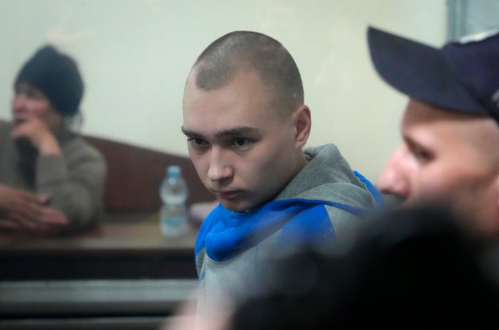 Vadim Shishimarin, durante el juicio.