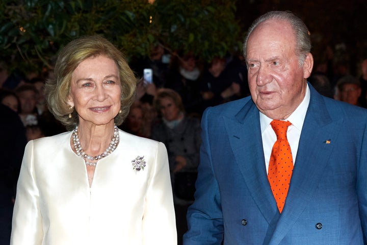 La Reina Sofía y el Rey emérito, Juan Carlos I.