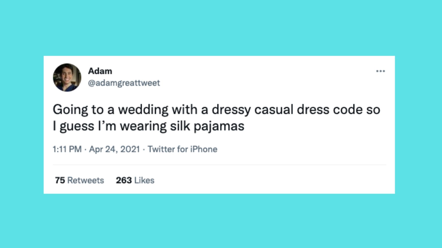 25 Funny Tweets About Baffling Wedding Dress Codes