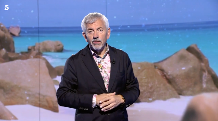 Carlos Sobera en 'Supervivientes: Tierra de Nadie'.