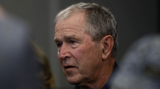 Former President George Bush Calls Iraq Invasion "Unjustified" In Cringey Slip-Up.jpg