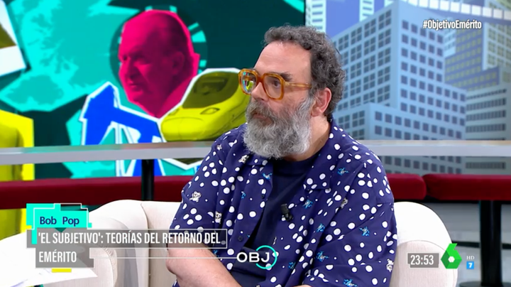 Bob Pop en el programa 'El Objetivo'.
