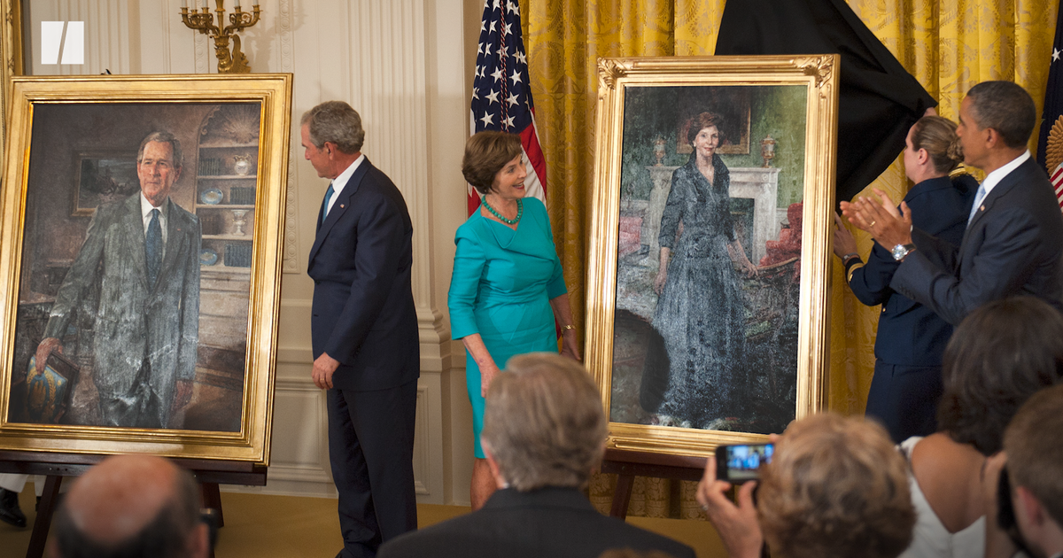 Presidential Portraits Return To White House | HuffPost Videos