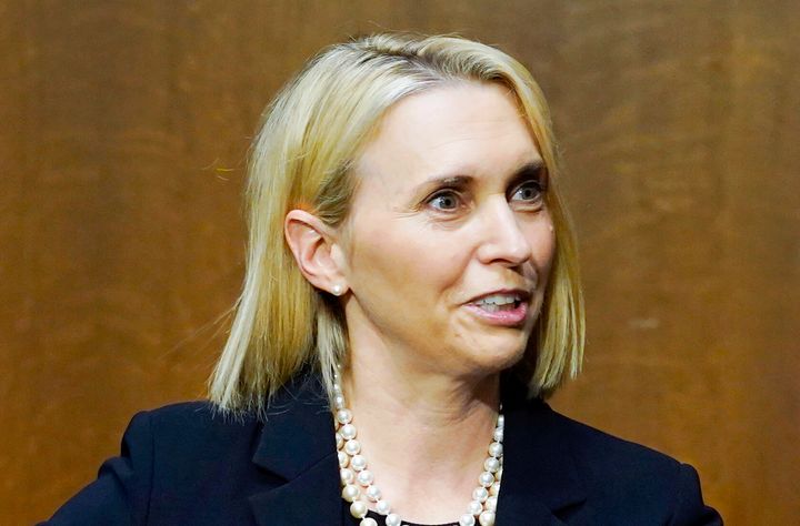 The Senate confirmed Bridget Brink on Wednesday as U.S. ambassador to Ukraine. The ambassador’s post has been vacant since former President Donald Trump abruptly forced out Ambassador Marie Yovanovitch in 2019.