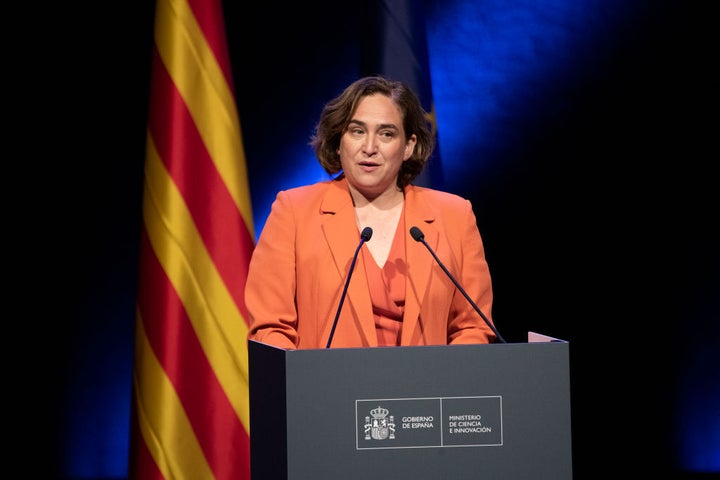 La alcaldesa de Barcelona, Ada Colau, en una imagen de archivo.