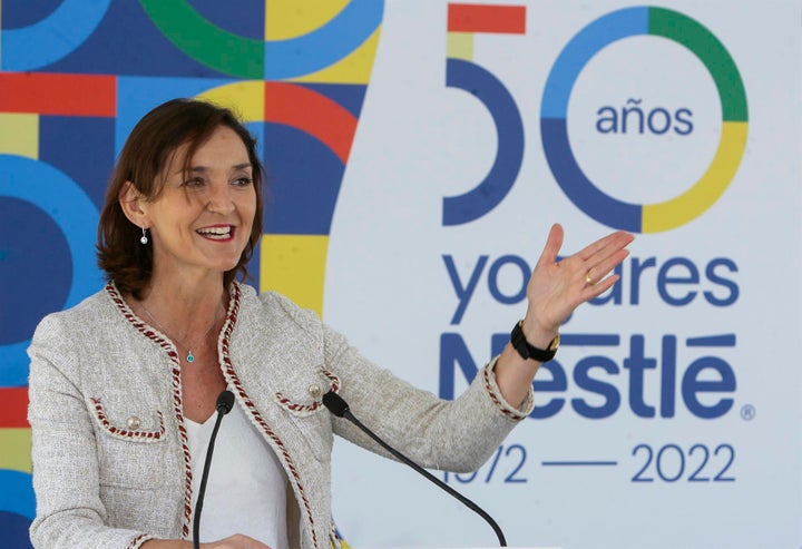 Imagen de archivo de la ministra de Industria, Reyes Maroto