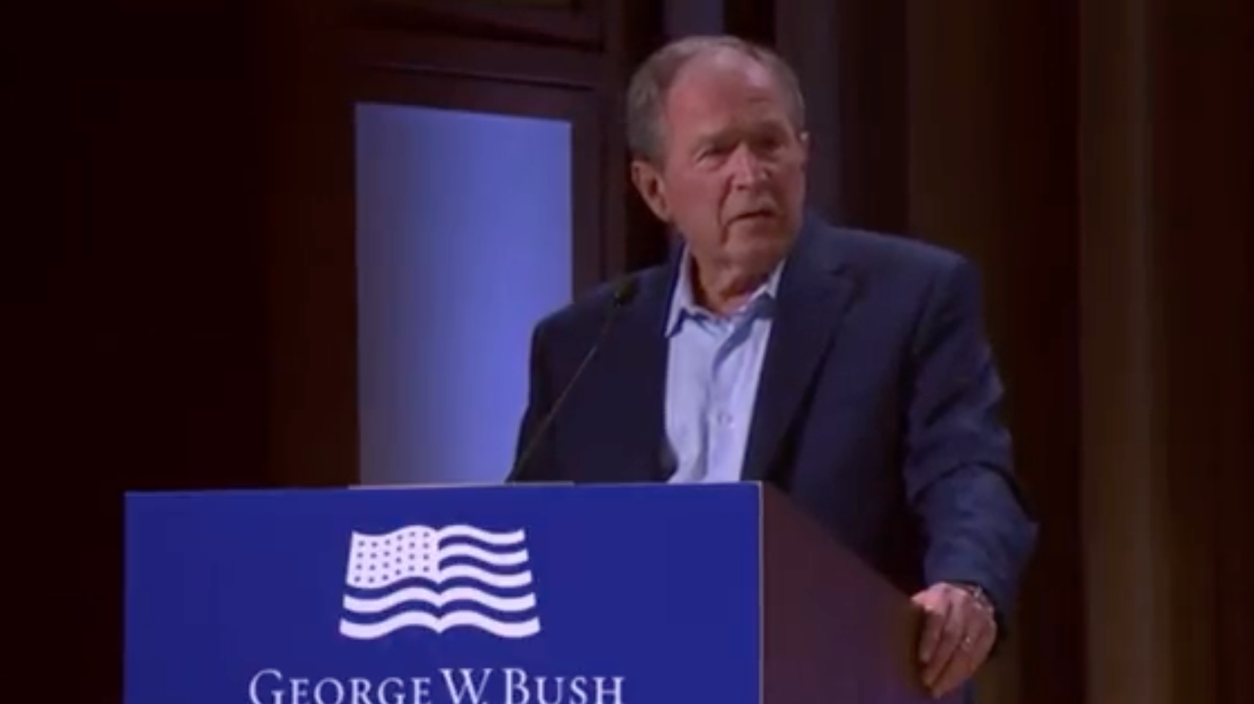 George W Bush Accidentally Criticises 'Unjustified' Invasion Of Iraq Instead Of Ukraine - Vimarsana News
