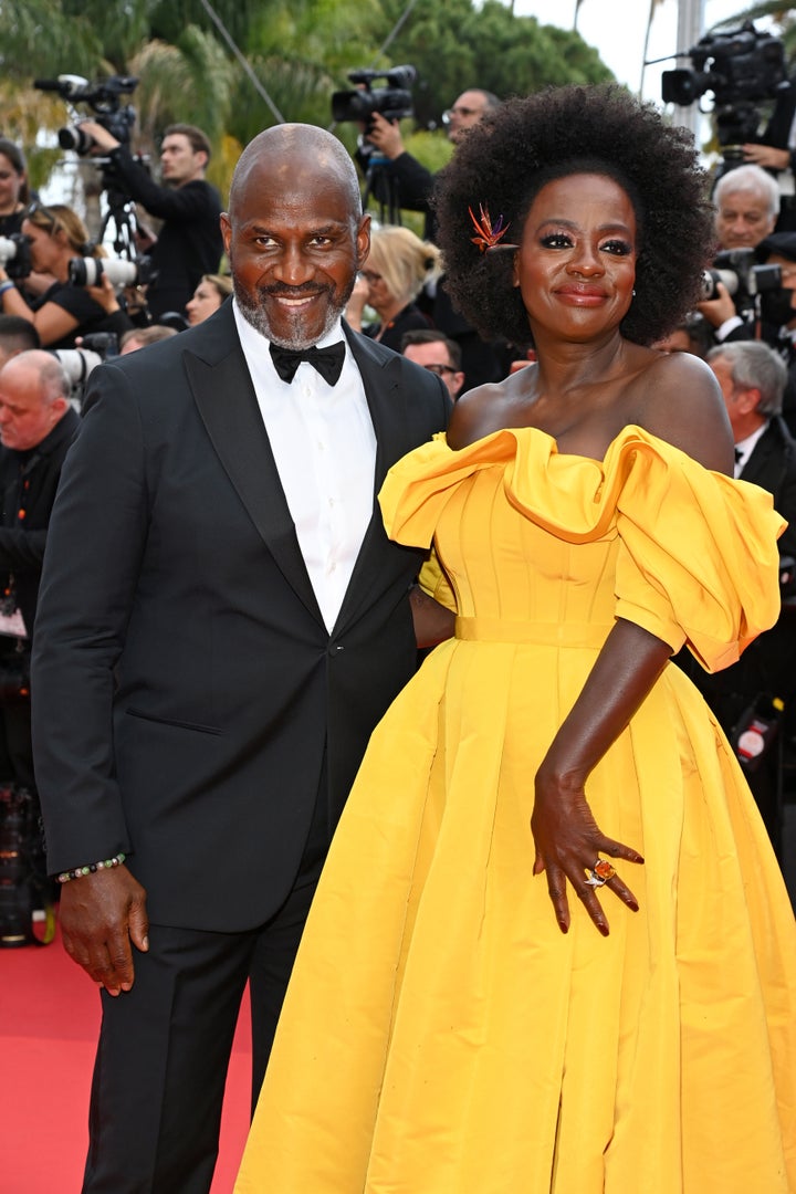 Julius Tennon and Viola Davis