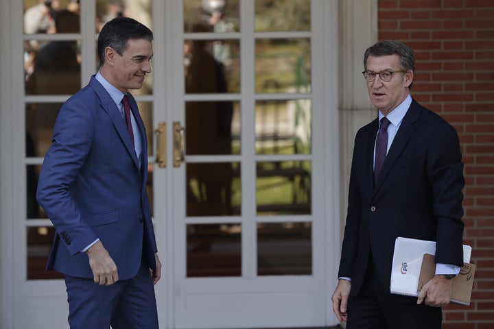Sánchez y Feijóo