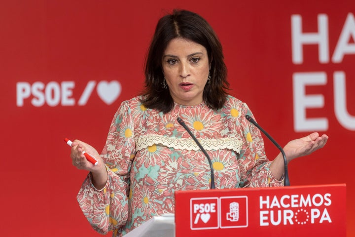 La vicesecretaria general del PSOE, Adriana Lastra, en una imagen de archivo.