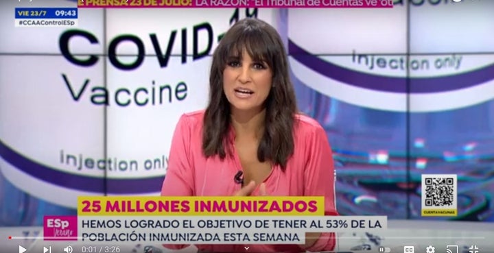 Lorena García, en 'Espejo Público'.