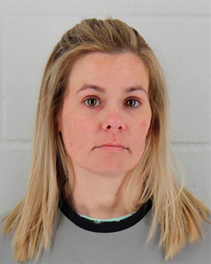 FILE - This undated photo provided by the Johnson County (Kan.) Sheriff's Department shows Jennifer Hall. The former respiratory therapist who is charged with first-degree murder in the death of a patient in Missouri 20 years ago has been arrested in northeastern Kansas, authorities said. Hall, was arrested in Johnson County, Kan., on Thursday, May 12, 2022, under the name Jennifer Semaboye, of Overland Park, Kan., the Livingston County Sheriff's Office said. (Johnson County Sheriff's Department via AP File)