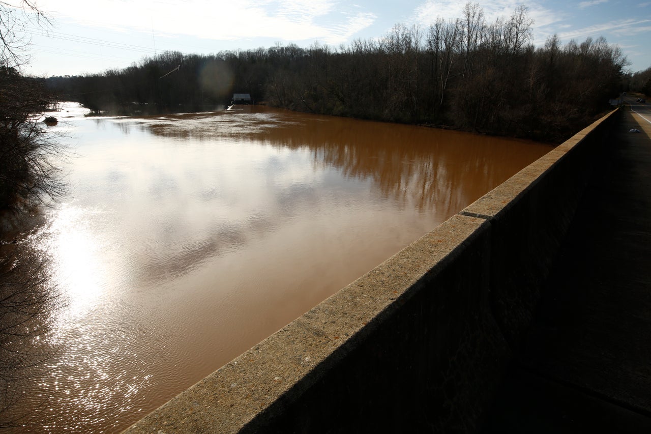 The South Fork River in High Shoals.