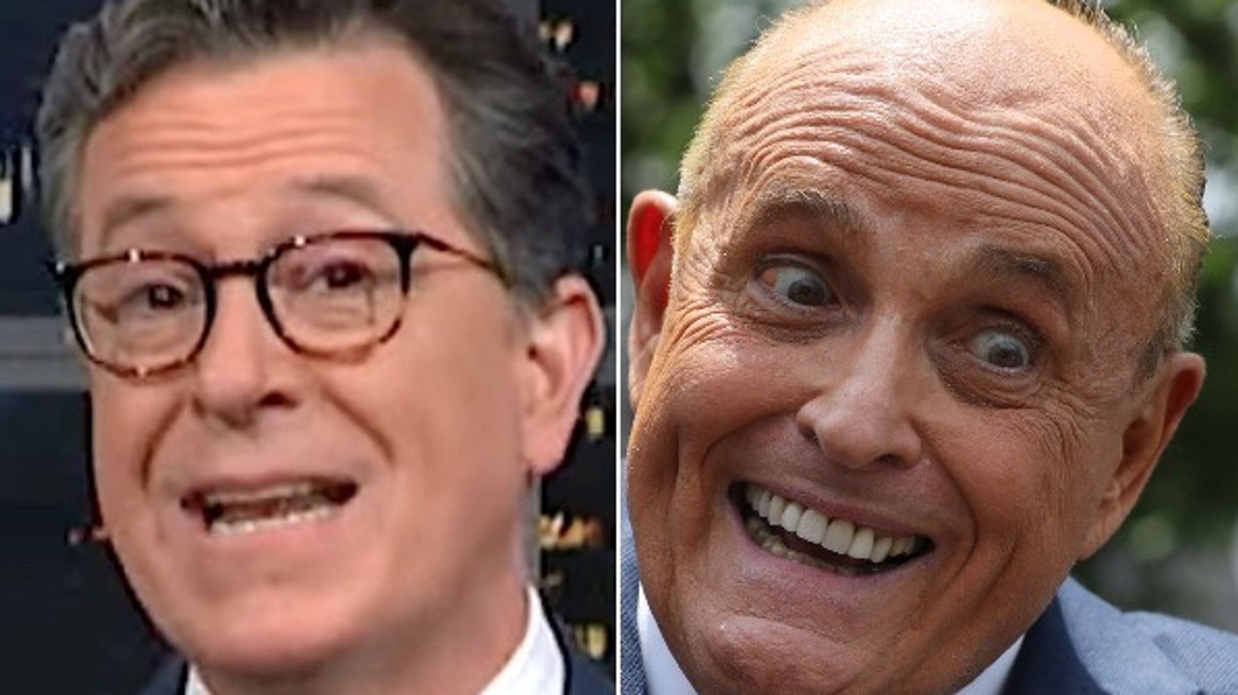 Stephen Colbert Dunks On Giuliani With An Absolutely Perfect Job Offer