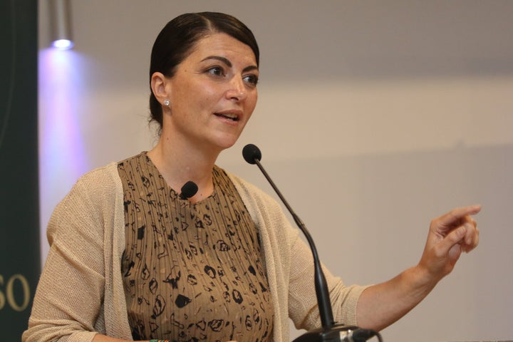 La candidata de Vox a la Junta de Andalucía, Macarena Olona.