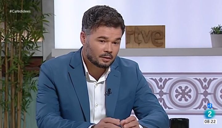 Gabriel Rufián en TVE.