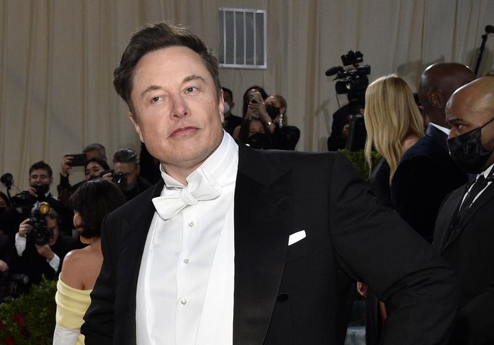 Elon Musk, en la Gala Met.