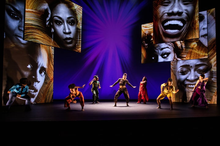 From left: Stacey Sargeant, Granderson, Okpokwasili, Kuumba, Miller, Woods and Wailes.