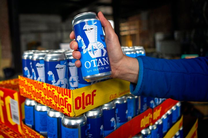 A small brewery in Finland has launched a NATO-themed beer to mark the Nordic country’s <a href="https://apnews.com/article/russia-ukraine-government-and-politics-sweden-recep-tayyip-erdogan-bb85591c4cf0335cc053faccce26df32" role="link" class=" js-entry-link cet-external-link" data-vars-item-name="bid to join" data-vars-item-type="text" data-vars-unit-name="6287d3fbe4b05cfc268bf71f" data-vars-unit-type="buzz_body" data-vars-target-content-id="https://apnews.com/article/russia-ukraine-government-and-politics-sweden-recep-tayyip-erdogan-bb85591c4cf0335cc053faccce26df32" data-vars-target-content-type="url" data-vars-type="web_external_link" data-vars-subunit-name="article_body" data-vars-subunit-type="component" data-vars-position-in-subunit="0">bid to join</a> the Western military alliance. (Soila Puurtinen/Lehtikuva via AP)