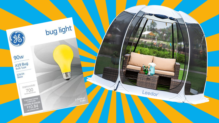 A case of <a href="https://www.amazon.com/LIGHTING-61435-GE-Yellow-2-Pack/dp/B004KS9JPK?tag=griffinwynne-20&ascsubtag=6287a6a3e4b05cfc268b7b84%2C-1%2C-1%2Cd%2C0%2C0%2Chp-fil-am%3D0%2C0%3A0%2C0%2C0%2C0" target="_blank" role="link" data-amazon-link="true" rel="sponsored" class=" js-entry-link cet-external-link" data-vars-item-name="GE bug lights" data-vars-item-type="text" data-vars-unit-name="6287a6a3e4b05cfc268b7b84" data-vars-unit-type="buzz_body" data-vars-target-content-id="https://www.amazon.com/LIGHTING-61435-GE-Yellow-2-Pack/dp/B004KS9JPK?tag=griffinwynne-20&ascsubtag=6287a6a3e4b05cfc268b7b84%2C-1%2C-1%2Cd%2C0%2C0%2Chp-fil-am%3D0%2C0%3A0%2C0%2C0%2C0" data-vars-target-content-type="url" data-vars-type="web_external_link" data-vars-subunit-name="article_body" data-vars-subunit-type="component" data-vars-position-in-subunit="0">GE bug lights</a> and a <a href="https://www.amazon.com/Leedor-Gazebos-Mosquito-Camping-Waterproof/dp/B087CH8G6M?tag=griffinwynne-20&ascsubtag=6287a6a3e4b05cfc268b7b84%2C-1%2C-1%2Cd%2C0%2C0%2Chp-fil-am%3D0%2C0%3A0%2C0%2C0%2C0" target="_blank" role="link" data-amazon-link="true" rel="sponsored" class=" js-entry-link cet-external-link" data-vars-item-name="pop-up bug tent" data-vars-item-type="text" data-vars-unit-name="6287a6a3e4b05cfc268b7b84" data-vars-unit-type="buzz_body" data-vars-target-content-id="https://www.amazon.com/Leedor-Gazebos-Mosquito-Camping-Waterproof/dp/B087CH8G6M?tag=griffinwynne-20&ascsubtag=6287a6a3e4b05cfc268b7b84%2C-1%2C-1%2Cd%2C0%2C0%2Chp-fil-am%3D0%2C0%3A0%2C0%2C0%2C0" data-vars-target-content-type="url" data-vars-type="web_external_link" data-vars-subunit-name="article_body" data-vars-subunit-type="component" data-vars-position-in-subunit="1">pop-up bug tent</a> to keep pests away this summer.
