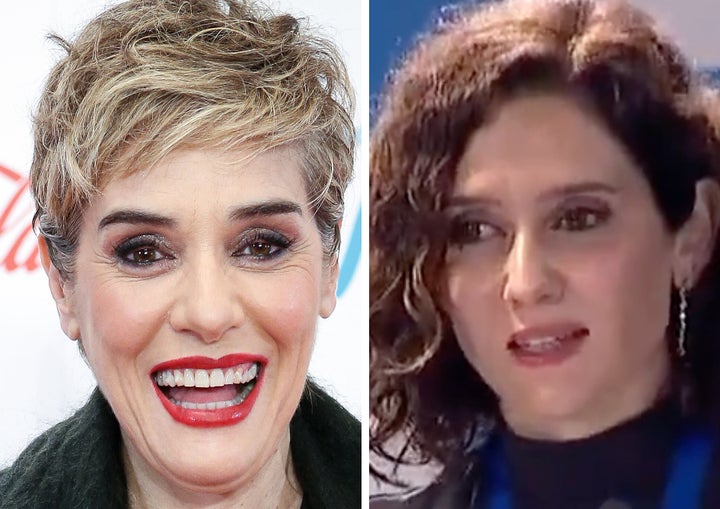 Anabel Alonso e Isabel Díaz Ayuso.