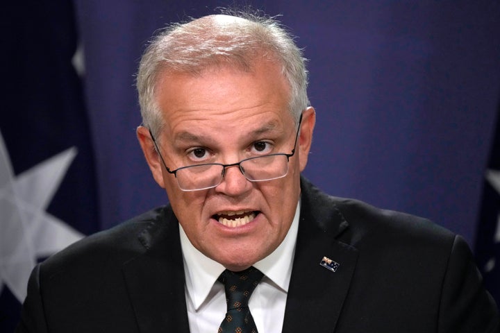 Australian Prime Minister Scott Morrison conceded defeat on Saturday.