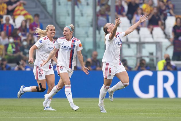 À l'Allianz Stadium de Turin, pour la finale de Ligue des champions féminines contre le Barça, la milieu de l'Olympique lyonnais Amandine Henry a ouvert le score d'une formidable frappe lointaine.