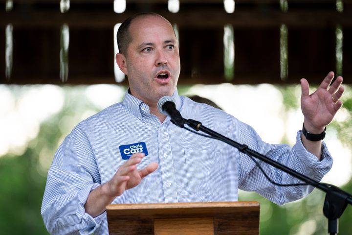 Georgia Attorney General Chris Carr (R) defeated a Trump-backed primary challenger on Tuesday. Carr earned Trump's ire by maintaining that President Joe Biden legitimately won the 2020 election in Georgia. 