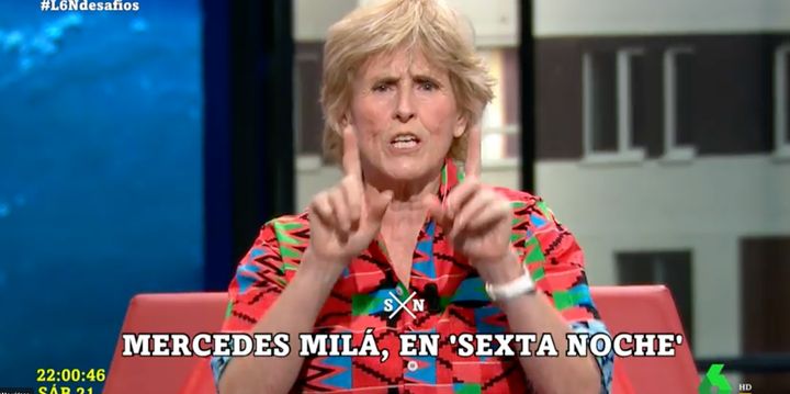 Mercedes Milá, en 'LaSexta Noche', envía un mensaje a Isabel Díaz Ayuso.