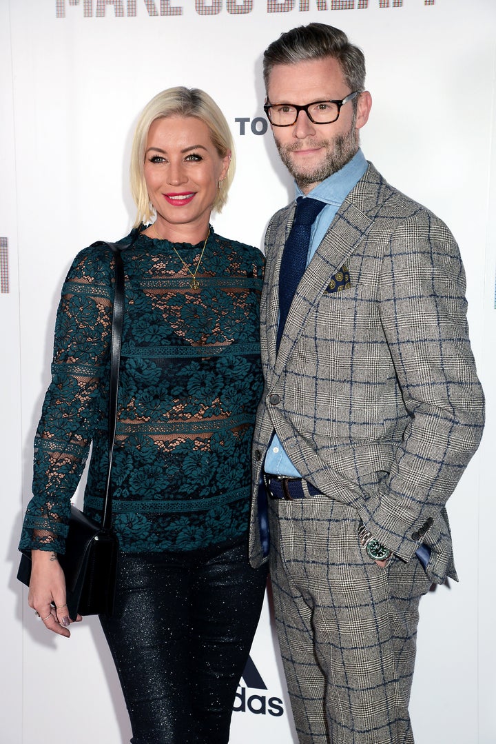 Denise van Outen and Eddie Boxshall 