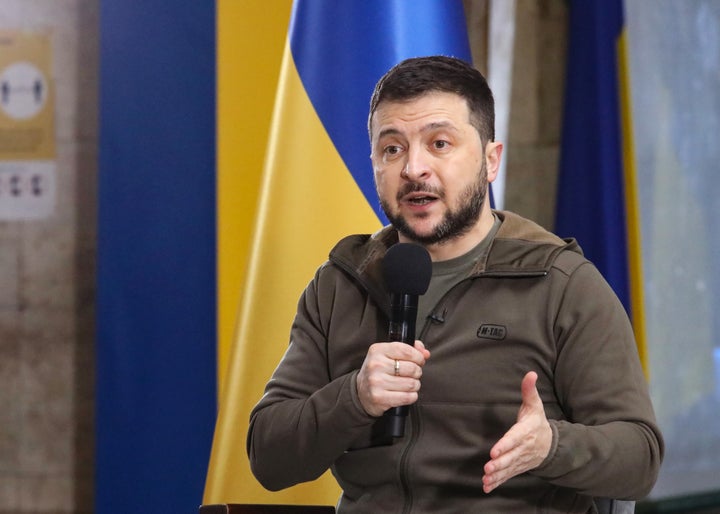 El presidente ucraniano, Volodimir Zelenksi.
