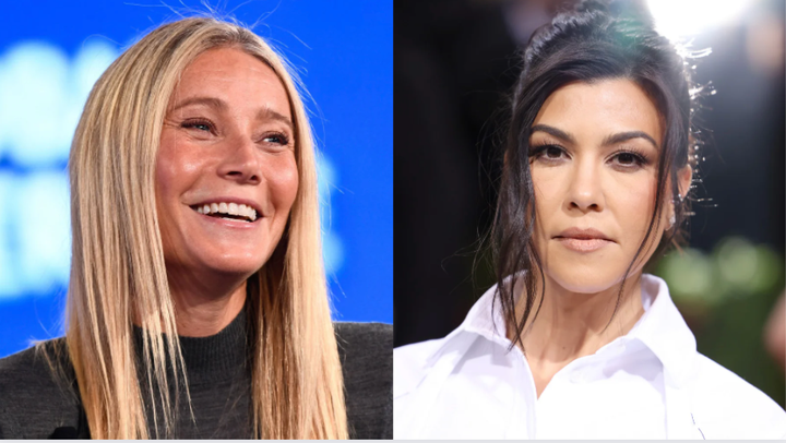 Gwyneth Paltrow and Kourtney Kardashian