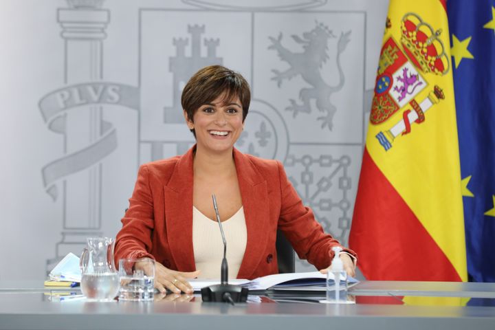 La ministra y portavoz del Gobierno, Isabel Rodrguez, en una imagen de archivo.