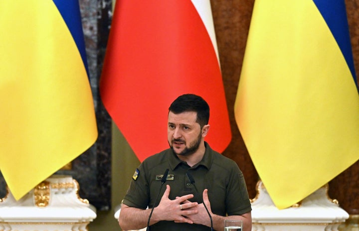 El presidente ucraniano, Volodimir Zelenski