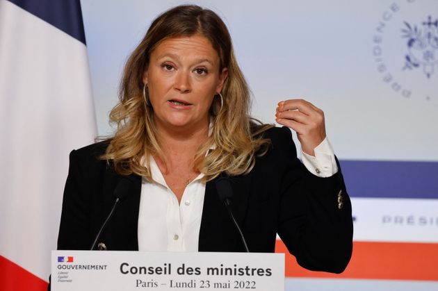 La porte-parole du gouvernement Olivia Gregoire par Ludovic MARIN / AFP