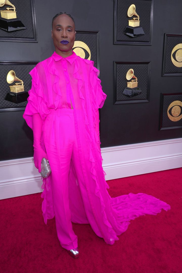 Billy Porter attends the 64th Annual Grammy Awards at MGM Grand Garden Arena on April 03, 2022 in Las Vegas, Nevada.