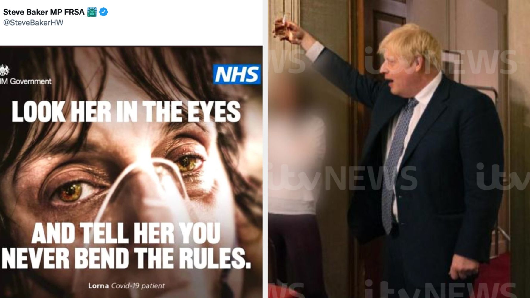 An Influential Tory MP's Reaction To The Partygate Photos Spells Danger For Boris Johnson